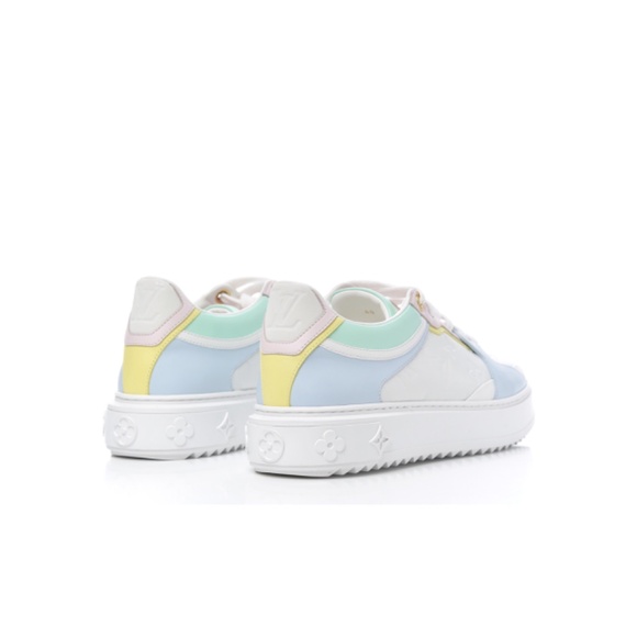 Louis Vuitton Monogram Embossed Time Out Sneakers - Picture 2 of 12